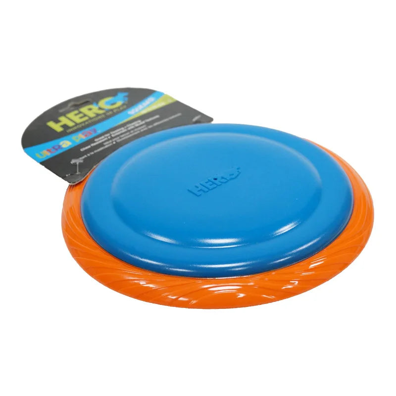 HERO Dog Toys Flying Disc Squeaky Interactive Dog Toy Suitable for Medium or Large Dogs