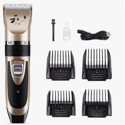 Rechargeable Pet Hair Trimmer for Dogs, Cats & Animals