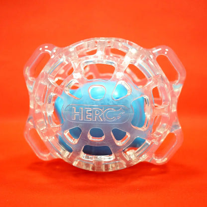 CAITEC Dog Toys Hollow Squeaking Feeding Ball Foraging Dog Toy Dog Ball Floatable Suitable for Small to Large Dogs
