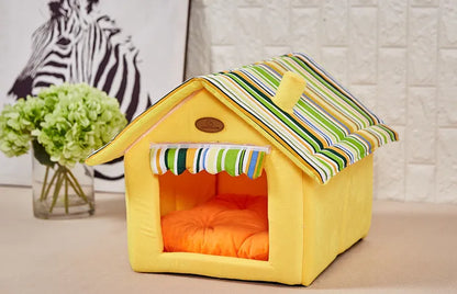 Soft Indoor Pet Tent House for Small to Medium Dogs & Cats