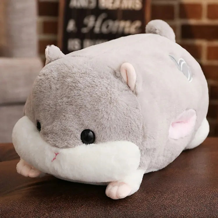 50-120cm Big Size Doll Cartoon Hamster Plush Toy Soft Stuffed Animals Pillow Girls Birthday Gifts Winter