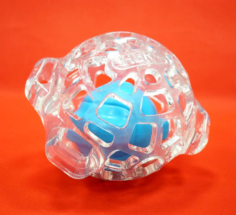 CAITEC Dog Toys Hollow Squeaking Feeding Ball Foraging Dog Toy Dog Ball Floatable Suitable for Small to Large Dogs