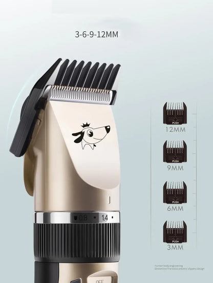 Rechargeable Pet Hair Trimmer for Dogs, Cats & Animals