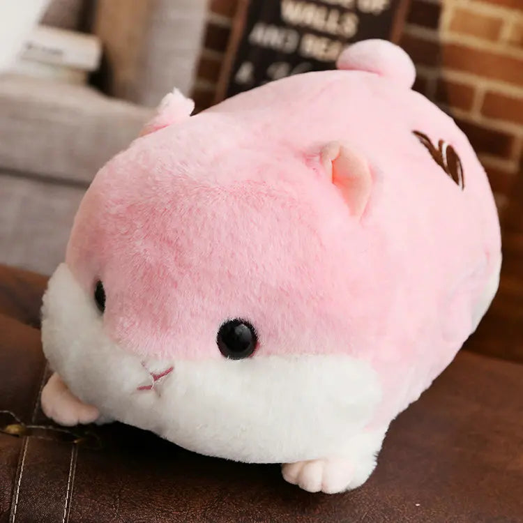 50-120cm Big Size Doll Cartoon Hamster Plush Toy Soft Stuffed Animals Pillow Girls Birthday Gifts Winter