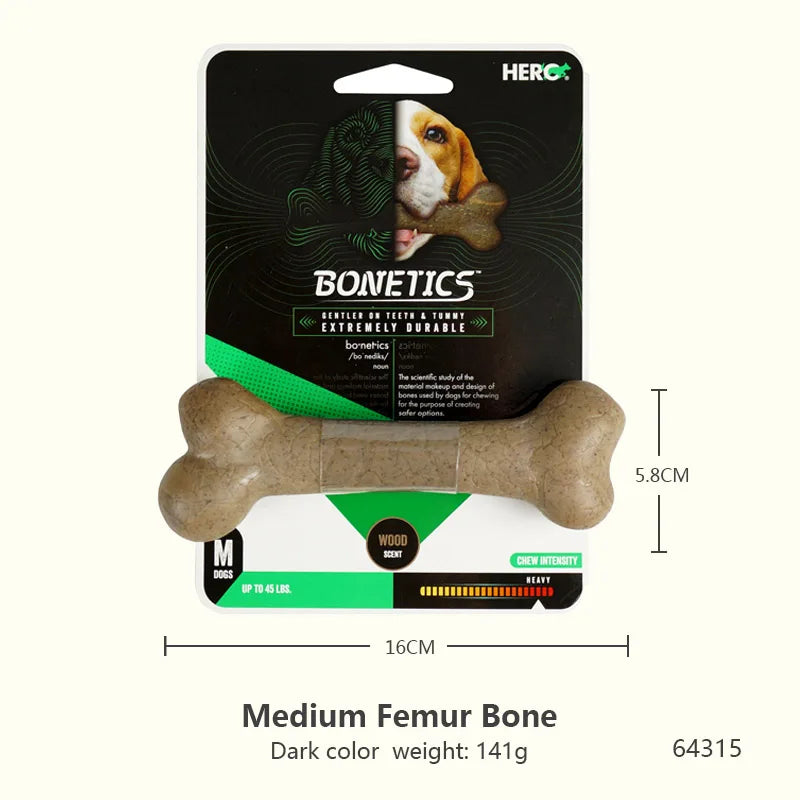 CAITEC Dog Toys Chewing Bone Toy Durable Bite Resistant Great for Tossing and Chasing Suitable for Small to Large Dogs