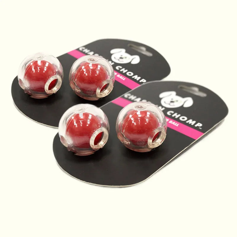 CAITEC Dog Squeaky Toys Mini Squeaking Ball Floatable Soft Springy for Tossing and Chasing Suitable for Mini or Small Dogs