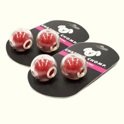 CAITEC Dog Squeaky Toys Mini Squeaking Ball Floatable Soft Springy for Tossing and Chasing Suitable for Mini or Small Dogs
