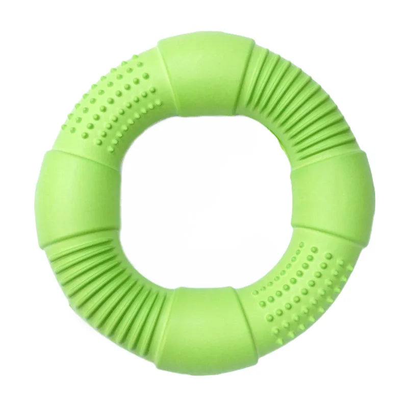 CAITEC Dog Toys Foam Ring Toy Soft Bite Ring Light Durable Floatable Bite Resistant Interactive Toy 3 Size for Choosing