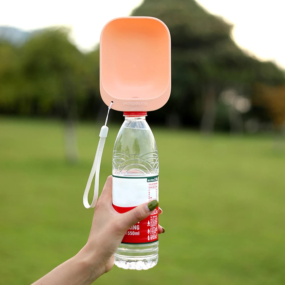 Dog Travel Water Bottle Portable Pet Dog Water Bottle Drinking Water Feeder for Dog Cat Outdoor Water Bowl Bottle