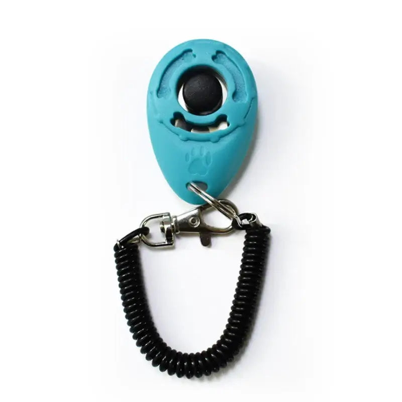 Dog Training Clicker Pet Cat Plastic New Dogs Click Trainer Aid Tools Adjustable Wrist Strap Sound Key Chain Dog Supplies