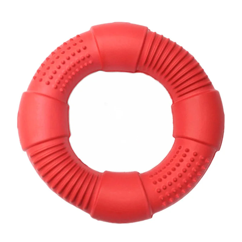 CAITEC Dog Toys Foam Ring Toy Soft Bite Ring Light Durable Floatable Bite Resistant Interactive Toy 3 Size for Choosing