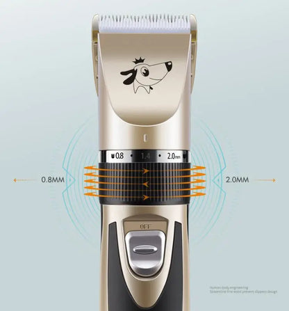 Rechargeable Pet Hair Trimmer for Dogs, Cats & Animals