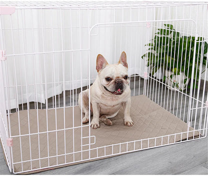 Dog Pee Pad Reusable Washable Dog Urine Mat Bamboo Fiber Sofa Waterproof Absorbent Puppy Cat Training Diaper Mat Pet Supplies