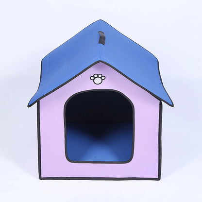 Waterproof Outdoor Dog Kennel – Chew-Proof, Soft, Portable Bed