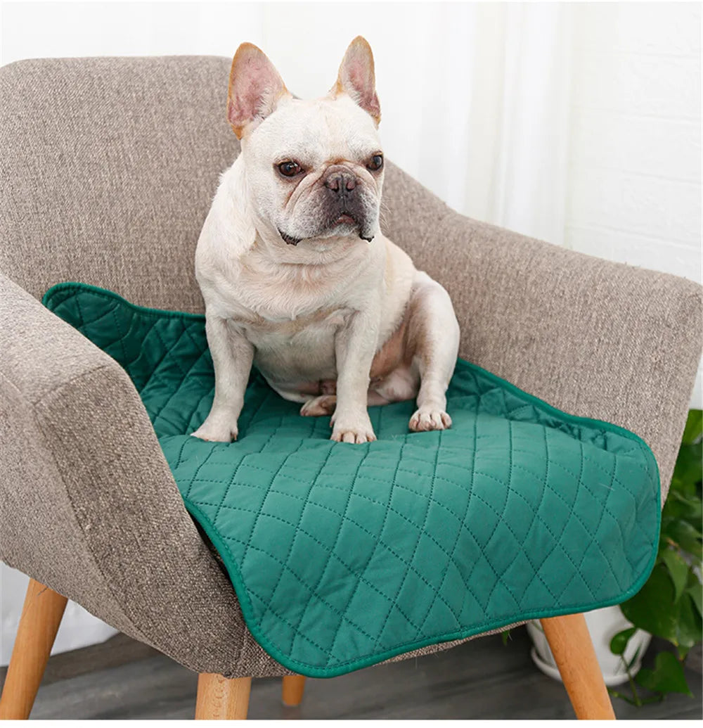 Dog Pee Pad Reusable Washable Dog Urine Mat Bamboo Fiber Sofa Waterproof Absorbent Puppy Cat Training Diaper Mat Pet Supplies
