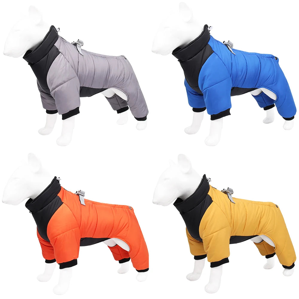 Winter Warm Thicken Pet Dog Jacket Waterproof Dog Clothes for Small Medium Dogs Puppy Coat Chihuahua French Bulldog Pug Clothing