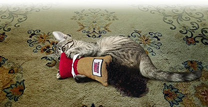 KONG Kickeroo Cuddler Cat Toy, Color Varies