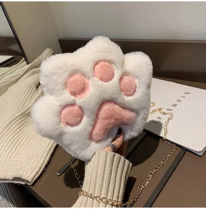 Japanese Style Kawaii Bag Women Cartoon Plush Shoulder Bag for Women 2022 New Crossbody Bag Small Phone&Purse Bag Bolsa Feminina