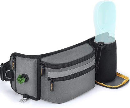 Dog Treat Pouch for Training Outdoor Dog Treat Pouch Training Feeding Bag Large Capacity Pet Trainer Reward Waist Bag Dog Supply