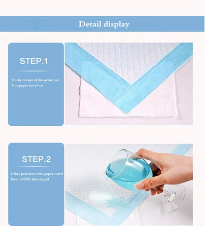 Dog Training Pee Pads – 20–100pcs Absorbent Pet Diapers