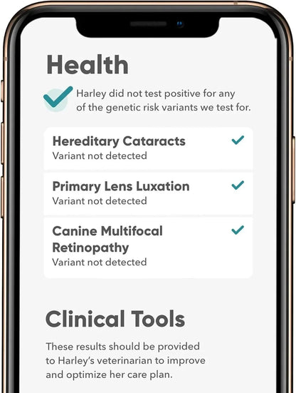 Breed Health Kit (2 Pack) Dog DNA Test Discover Breed  Ancestry Relative Finder  Genetic Health Traits COI Pet Test Strips