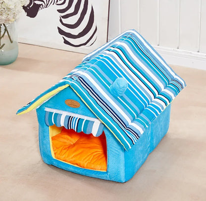 Soft Indoor Pet Tent House for Small to Medium Dogs & Cats