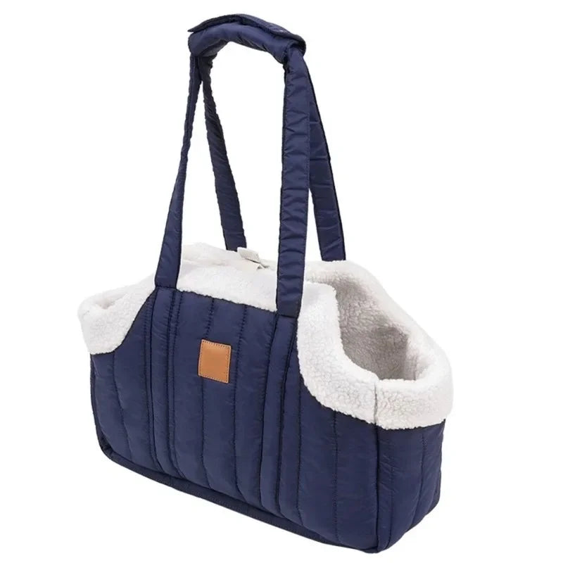 Travel Pet Carrier Portable Dog Cat Tote Bag Stylish and Lightweight Pets Carrying Bag for Driving Going Out Walking Traveling