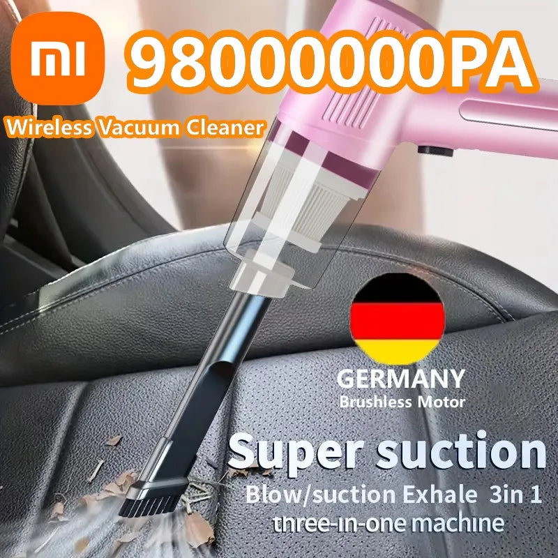 Xiaomi 98000000PA Car Vacuum Cleaner Wireless Multifunctional Handheld Portable High-power Suction Blowing Integrated Cleaning