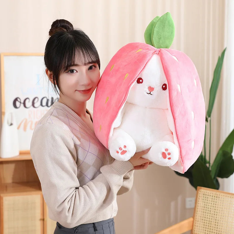 35cm Creative Funny Doll Carrot Rabbit  Toy Stuffed Soft Bunny  Toys for Kids Girls Birthday Gift