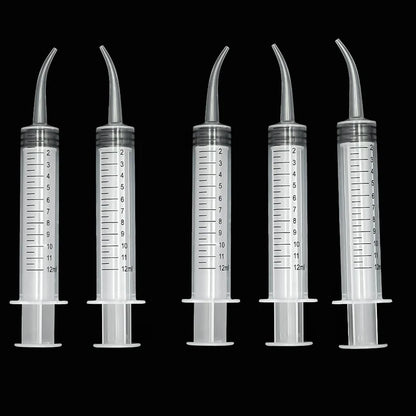Elbow Syringe Bird Feeding Breast Feeding Medicine Feeder 12ml Plastic Syringe Needleless Syringe Pigeon Feeding