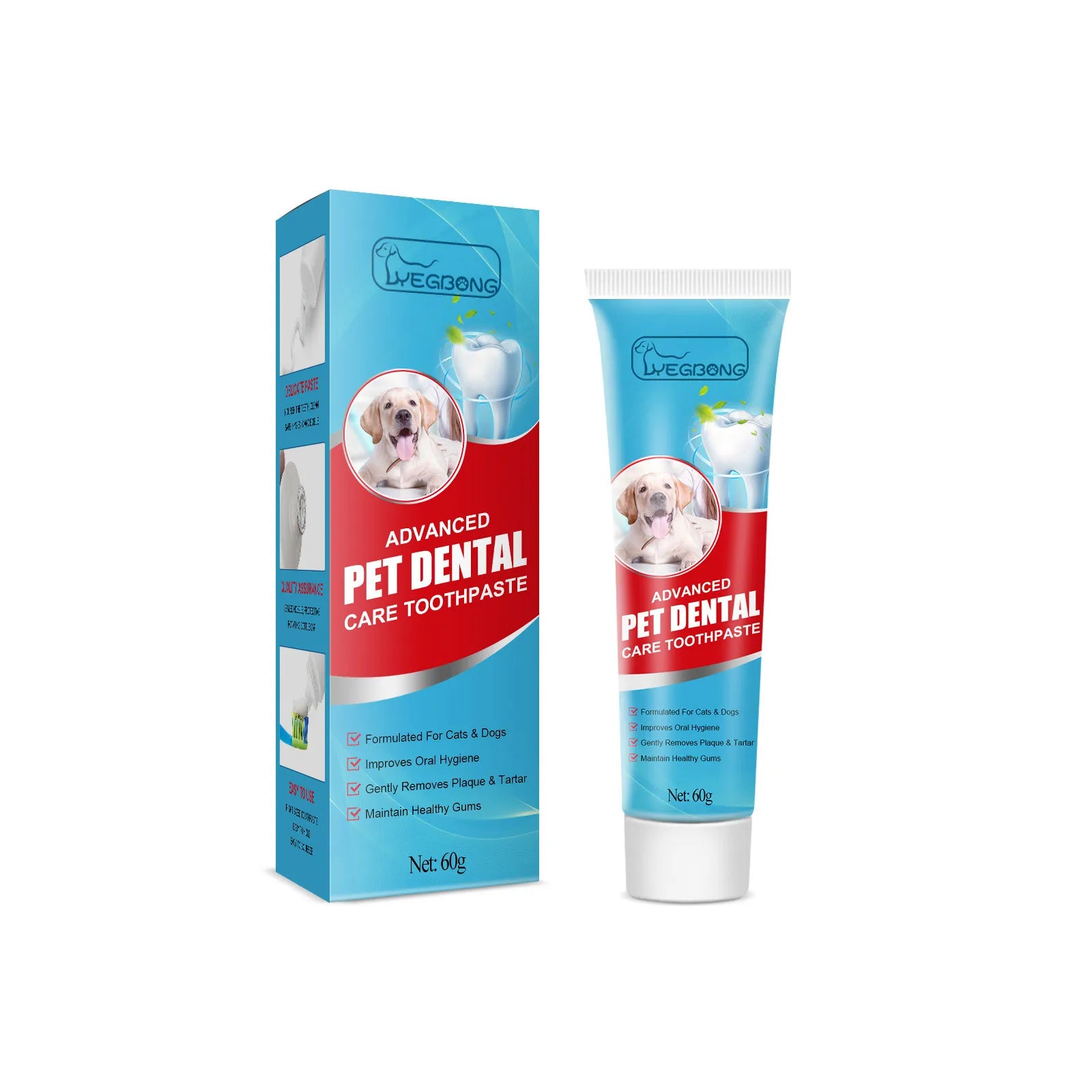 Pet Oral Care Toothpaste Dog Fresh Breath Mouth Deodorant Tartar Plaque Cleaning Prevent Teeth Calculus Cats Edible Toothpaste