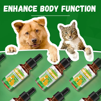 Yegbong Pet Kidney Drops Kidney Stone Removal Urinary Tract Care Maintain Urinary System Anti Inflammation Dog Health Supplement