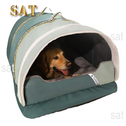 子犬と猫のための屋内/屋外用犬用テントクレートハウス