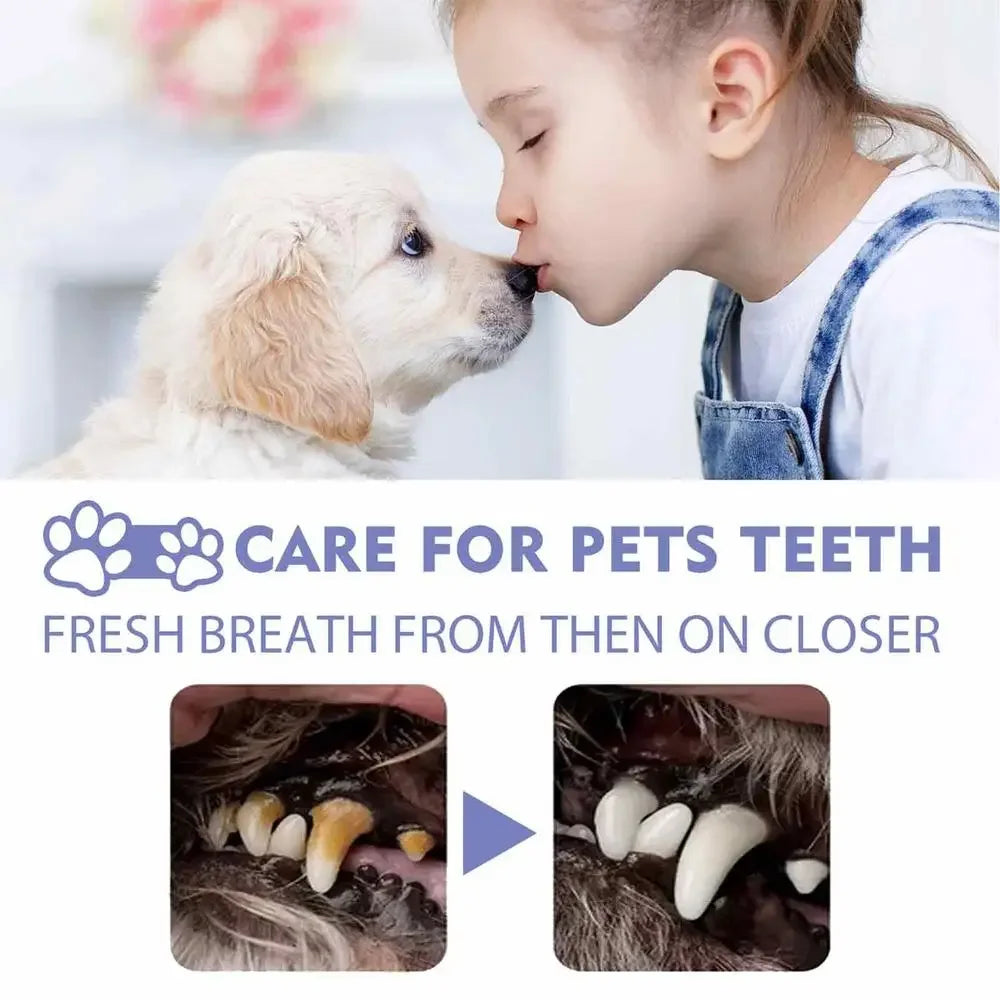 50ml Pet Oral Cleanse Spray Keep Dog Mouth Fresh Teeth Clean Deodorant Prevent Calculus Remove Cat Bad Breath Mouth Pet Supplies