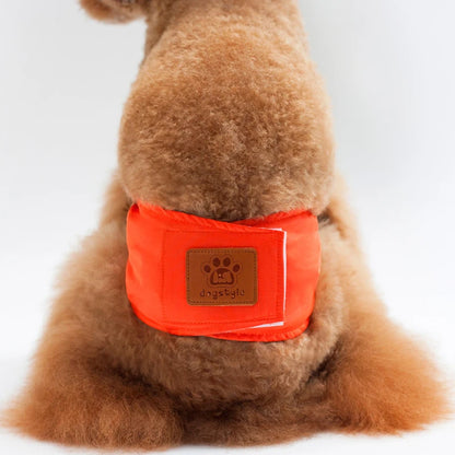 Solid Color Male Dog Diapers – Washable Cotton Dog Shorts