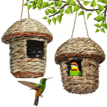 Durable Bird Nest Comfortable Hummingbird House Hand Woven Resting Place Hammock Hanging Hummingbird Nest