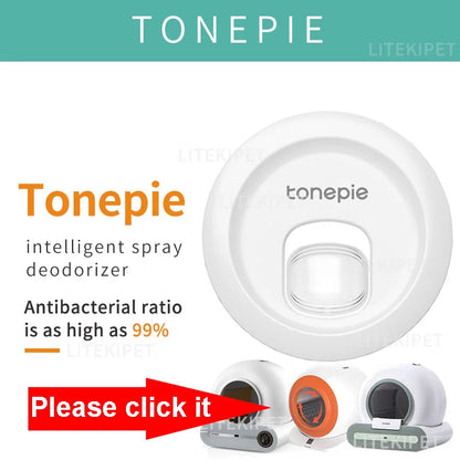 Purification Concentrated Liquid Smart Automatic Self Clean Sterilization Deodorant for TONEPIE Automatic Cat Litter Box