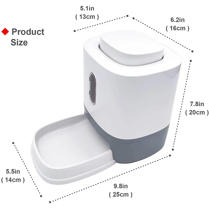 Xiaomi Automatic Dog Feeder Auto Pets Dry Food Dispenser for Small Medium Dogs Interactive Cat Automatic Feeders Toy Auto Button