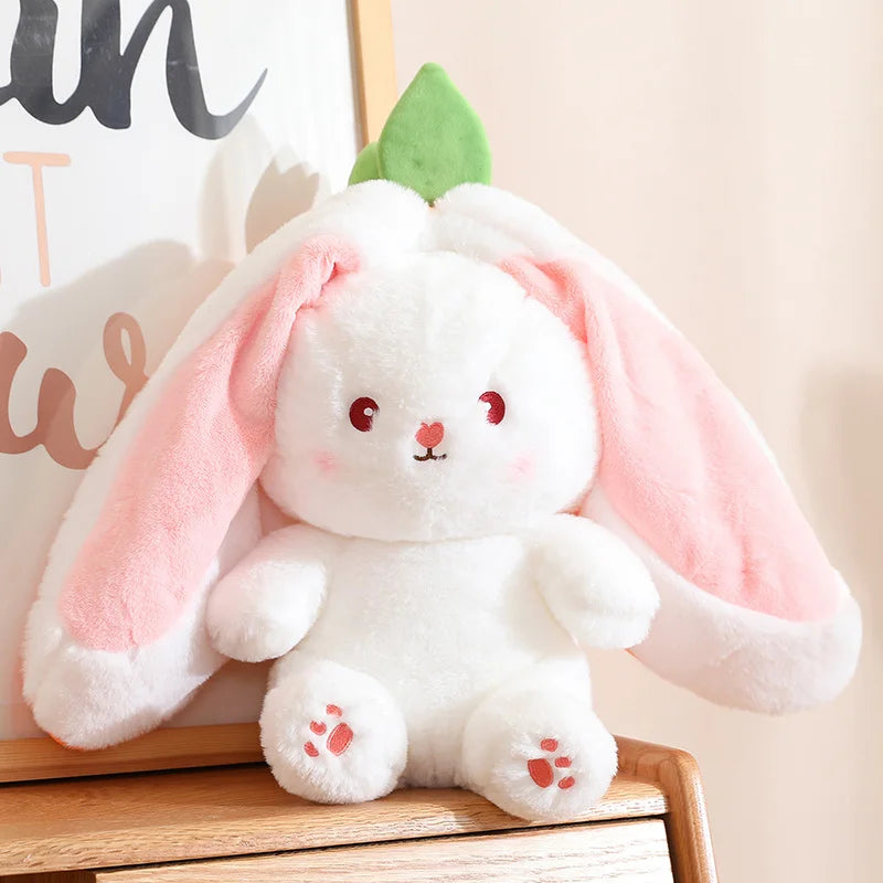 35cm Creative Funny Doll Carrot Rabbit  Toy Stuffed Soft Bunny  Toys for Kids Girls Birthday Gift