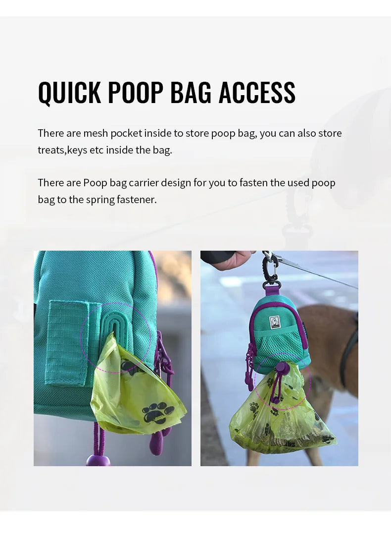 Truelove Multi-Functional Poop Bag Holder & Training Treat Pouch