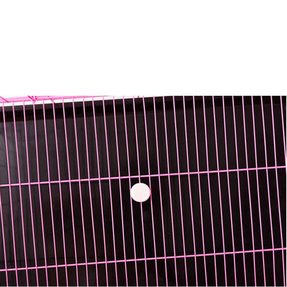 Pet Items  Rabbit Cage Kitten Puppy Cage Pure Metal Foldable Portable Pet Cage Home Bedroom Pet Essential Supplies