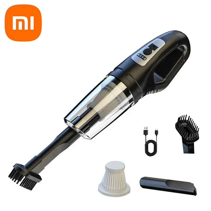 Xiaomi 120w Car Vacuum Cleaner Usb Charging Handheld Cordless Vacuum Cleaner Powerful Suction For Auto/home/office/pet Hair