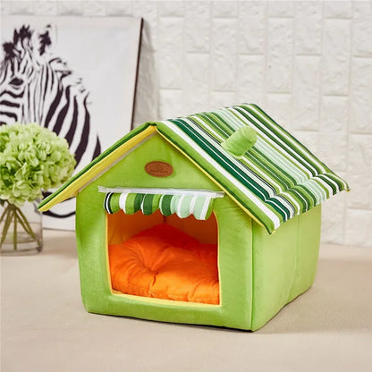 Soft Indoor Pet Tent House for Small to Medium Dogs & Cats