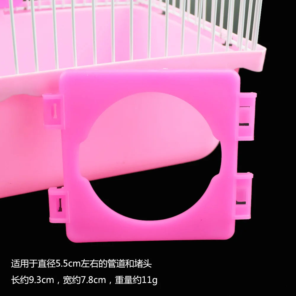 Cute DIY Hamster Tunnel Toy Pet Sports Training Pipeline Transparent Runway Toy Pet Hamster Game for Small Animal Accessories