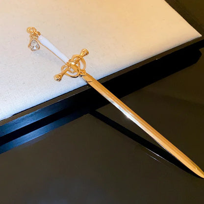 Sword Hairpin Hair Accessories Chinese Hair Sticks Headband Hair Woman Diy Hairstyle Harajuku Vintage Jewelry Bridesmaid Gift
