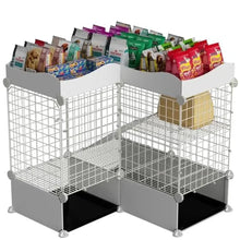 2 Tier Rabbit Cage Indoor Bunny Hutch Cat Cage with Pull Out Tray Corner Design Easy Cleaning Stable and Durable Loft Design