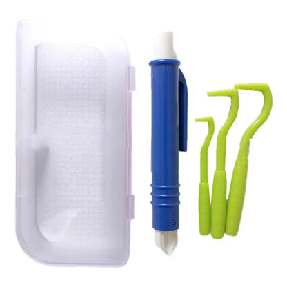 4Pcs Tick & Flea Remover Set for Dogs, Cats & Pets
