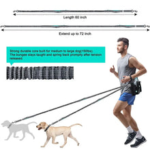 New Retractable Dog Walking Bag Adjustable Reflective Puppy Training Pouch Outdoor Hands Free Waist Bag Running