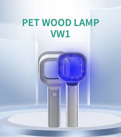 Woods Light Skin Examination For Cat Dog Ringworm Handheld UV Wood's lamp Skin Fungus Detector Vitiligo Pityriasis Versicolor