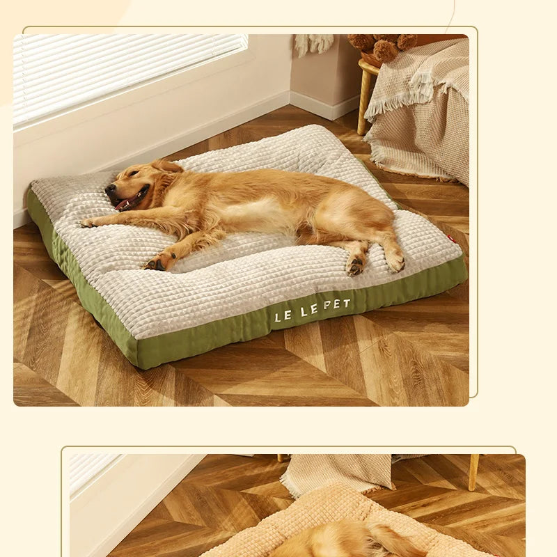 HOOPET Warm Dogs Sleeping Bed Soft Fleece Pet Blanket Detachable Cat Puppy Mat Cushion for Small Medium Large Dogs Pet Supplies